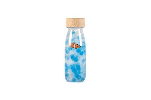 PETIT BOUM - PETIT BOUM - Bouteille Sensorielle Sound Fish | Un Microcosme dans Chaque Bouteille | Découvrir, Écouter et Apprendre | Stimulation Sensorielle y Auditiva | Bouteilles Sensorielles pour Enfant