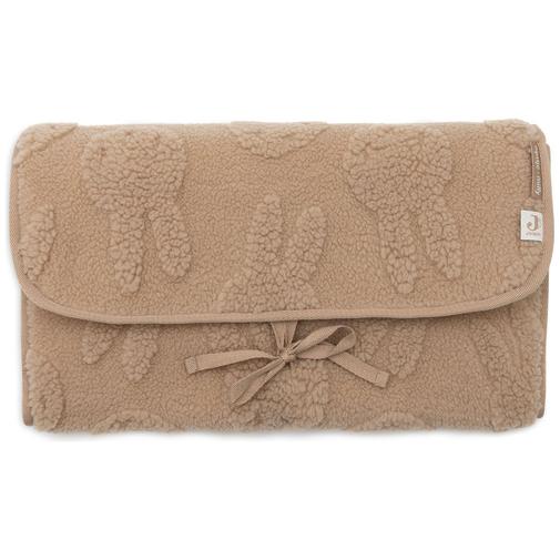 Jollein - Tapis à langer nomade Miffy Jacquard Teddy Biscuit