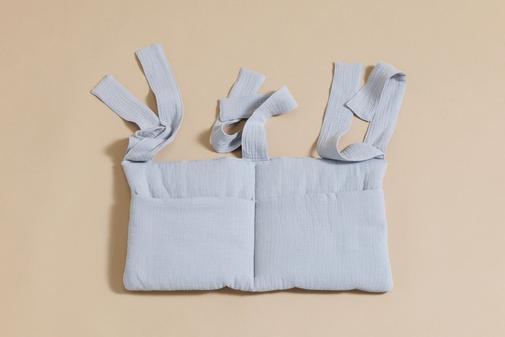 Mon Lit Cabane - - Pochette de Rangement Lit - Gris - Gris