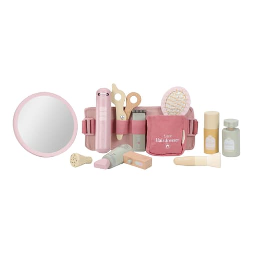 Little Dutch - Set de coiffure en bois – Rose – Essentials