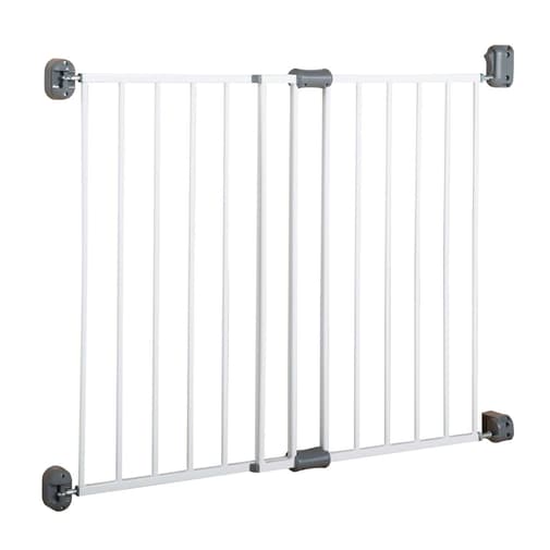 Roba - Barrière de sécurité réglable pour portes et escaliers blanc - Roba