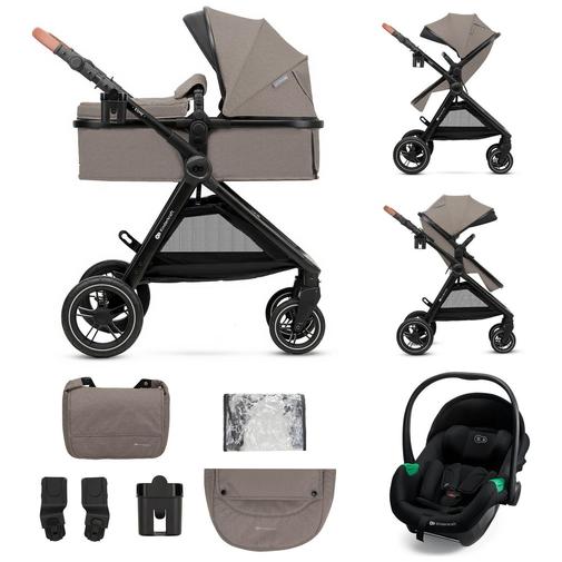 Kinderkraft - Poussette Esme Pro 3 en 1 Sand Beige