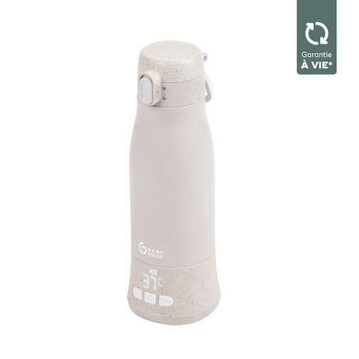 Babymoov - Chauffe-biberon nomade MOOV & FEED Beige