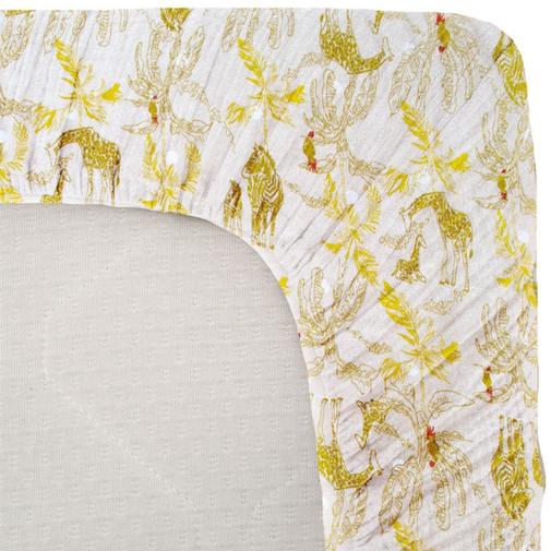Domiva - Drap housse en jersey Honey Moon (60 x 120 cm)