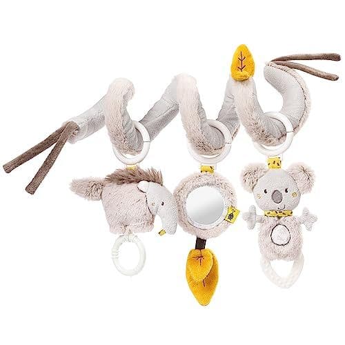 Fehn - Fehn Australia 064100 Spirale d'Activités en Tissu pour Saisir et Palper - Pour Bébé et Tout-Petits dès 0 Mois - Taille 30 cm