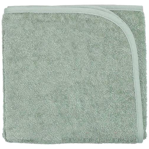 Trois Kilos Sept - Serviette de toilette en éponge Vert (50 x 100 cm)