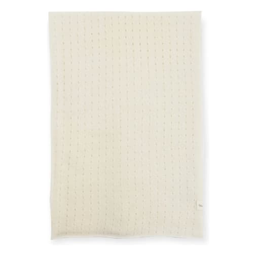 Smallable - My Little Freckle - Couverture Pointelle Cachemire Bio - Ecru | Smallable