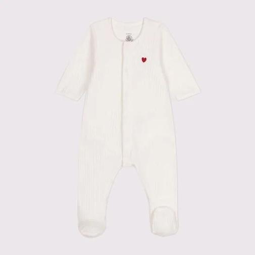 Petit Bateau - Bodypyjama unisexe en velours