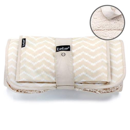 Kipkep - Set À Langer Nomade En Sherpa Sandy Wig Beige