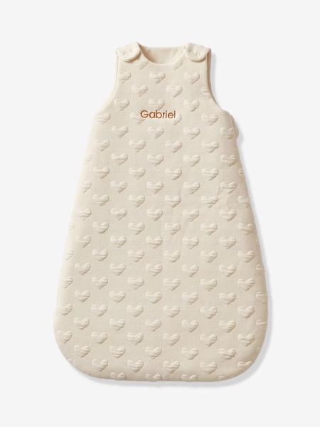 Vertbaudet - Gigoteuse MOTIF JACQUARD personnalisable beige