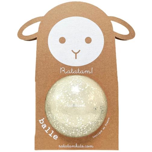 Ratatam - Ballon bulles Argent (10 cm)