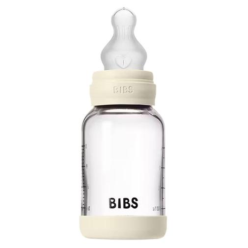 Bibs - Biberon en Verre Ivory - tétine silicone - 120 ml