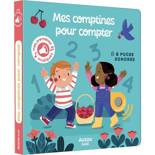 Auzou Editions - Livre Mes comptines pour compter Mes premiers sonores