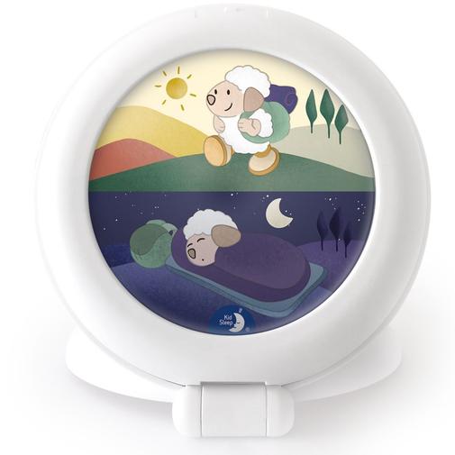 Pabobo - Veilleuse indicateur de réveil Kid'Sleep Globetrotter blanc