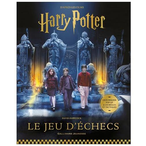 Éditions Gallimard Jeunesse - Échiquier pop-up, règles et tactiques : Harry Potter - Le Jeu d'échecs