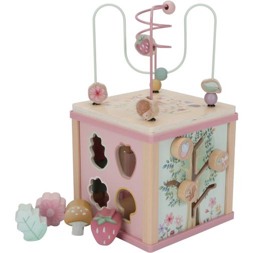 Little Dutch - Cube d'activités en bois FSC Fairy Garden