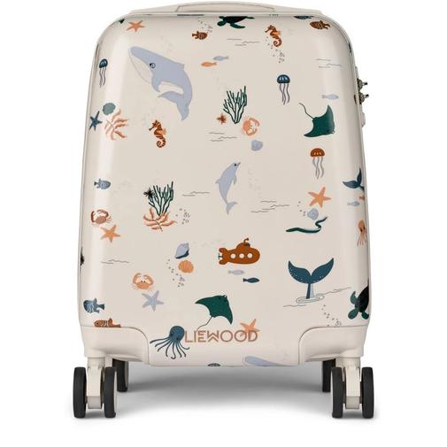 Liewood - Valise Rigide NORELLE - Sea creature / Sandy
