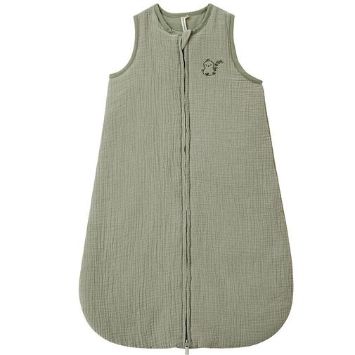 Prémaman - Gigoteuse TOG 2 broderie poussin en gaze de coton - Kaki
