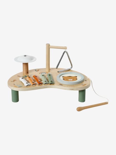 Vertbaudet - Table d'activités musicale TANZANIE - bois FSC® bois - Vertbaudet