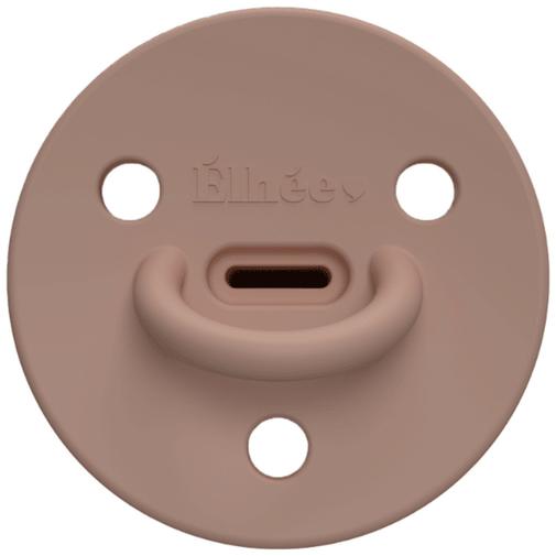 Elhée - Sucette ChooChoo 0-6 mois Extra-Fine Mocha Mousse (0-6 mois)