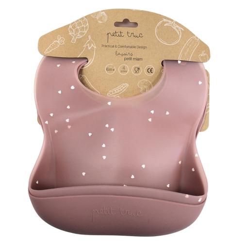 Petit Truc - Lot de 2 Bavoirs Silicone Petit Miam - Fig