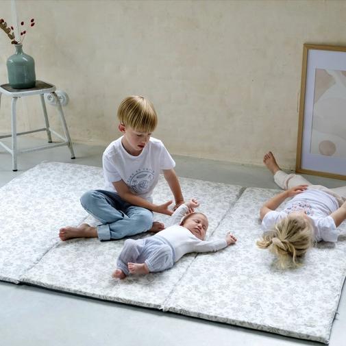 Mezamé Paris - Tapis de vie King Size x Tartine&Chocolat gris