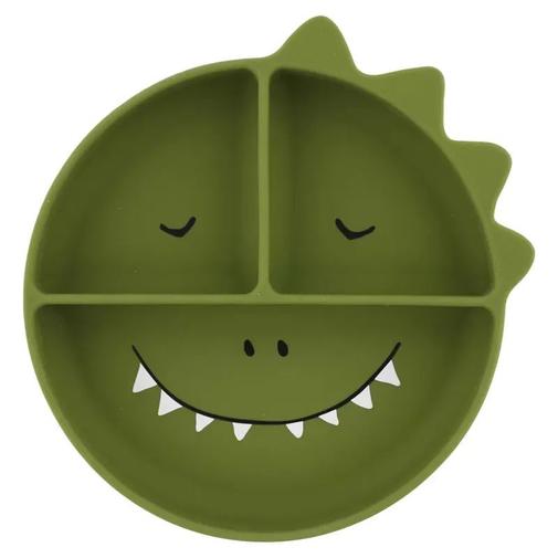 Trixie - Assiette à compartiments en silicone mr