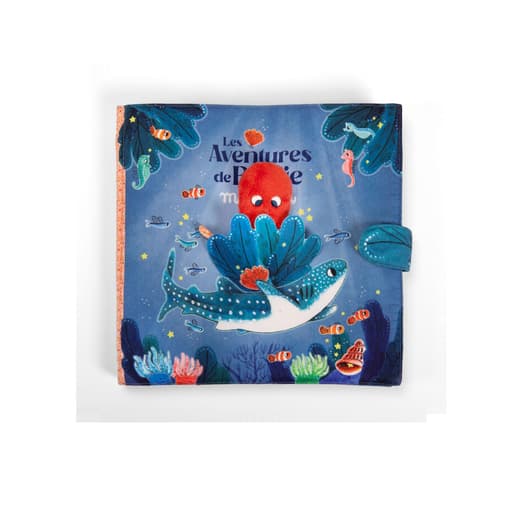 Moulin Roty - Grand livre tissu d'activités