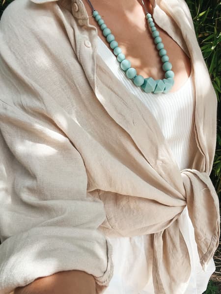 MintyWendy - Le Minthalo | Collier allaitement, portage et dentition