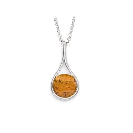 LaMaisonDelAmbre - Collier argent 925 ambre baltique
