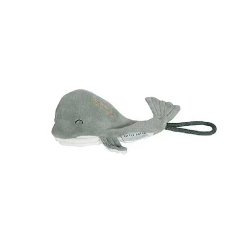 Little Dutch - Attache-tétine baleine - ocean mint