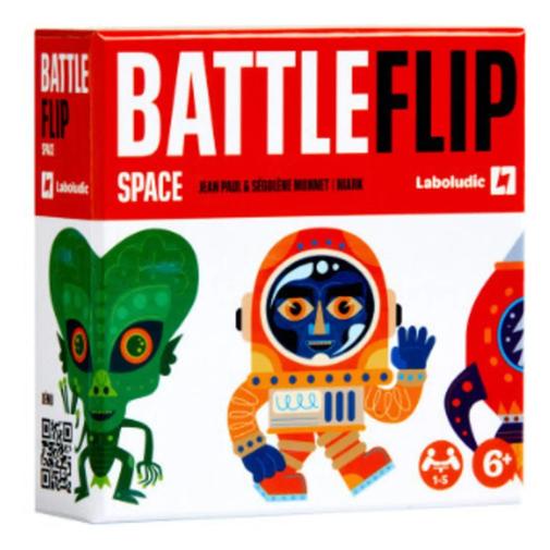 Laboludic - Laboludic - Jeu de cartes Battle Flip L'Espace