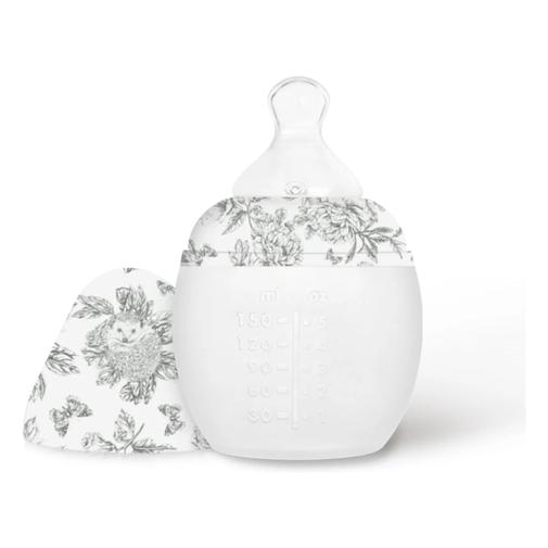 Elhée - Elhée - Biberon en silicone médical et tétine physiologique Toile de Jouy - Elhée x Tartine et Chocolat