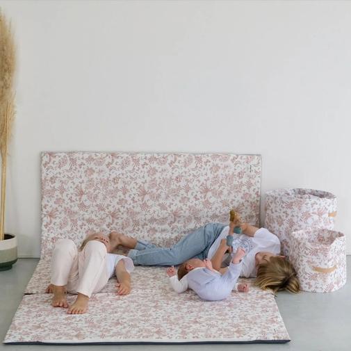 Mezamé Paris - Tapis de vie King Size x Tartine&Chocolat rose