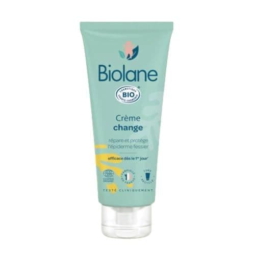 Biolane - BIOLANE - Creme de change BIO - Soulage et Répare - Irritations et rougeurs du siège - Bébé - Ingrédients d'origine naturelle - Fabriqué en France
