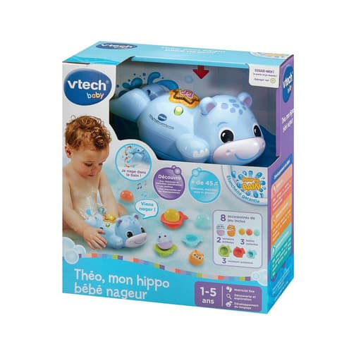 VTECH - Theo, mon hippo bebe nageur