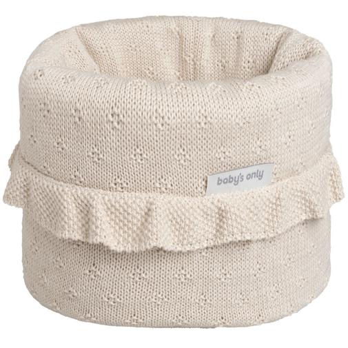 Baby's Only - Panier de toilette Mood Warm linen (20 x 20 cm)