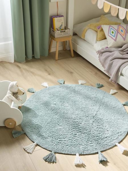 Benuta - Tapis lavables pour enfants menthe d 100 rond