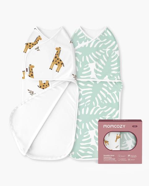 Momcozy - Momcozy Emmaillotage facile pour bébé 0-3 mois