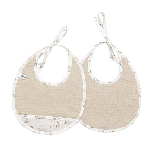 Bb&Co - Lot de 2 bavoirs naissance Daydream