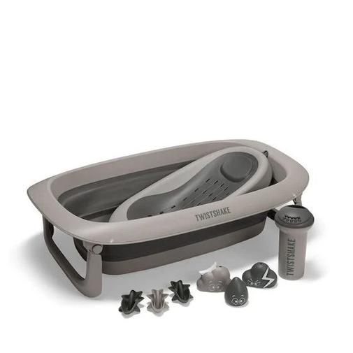 Twistshake - Baignoire + transat + rinceur + 6 jouets de bain