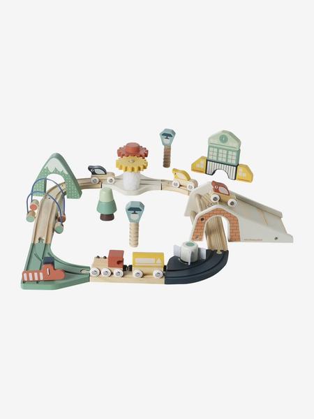 Vertbaudet - Circuit de train multi-activités en bois FSC® bois
