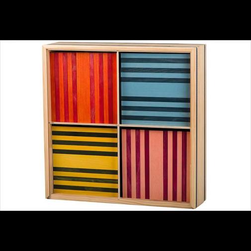 Kapla - Coffret de 100 kaplas multicolores