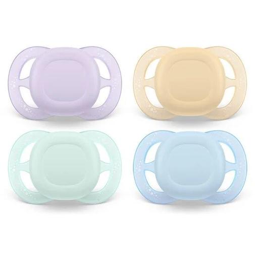 Philips Avent - Lot de 2 sucettes ultra start couleurs