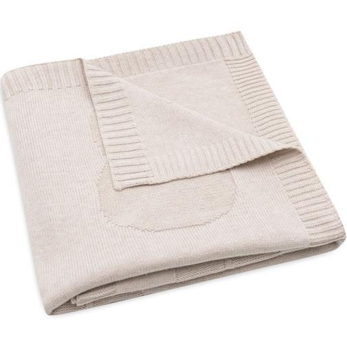 Jollein - Couverture en tricot Miffy Nougat (75 x 100 cm)