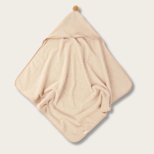 Nobodinoz - Cape de bain bébé en coton bio – So Cute Latte