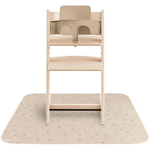 Mushie - Tapis anti-éclaboussure Rainbows (108 x 108 cm)