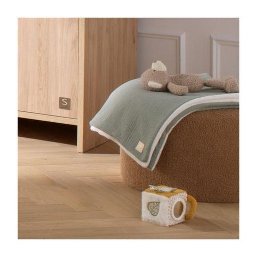 Sauthon - Couverture uni Sauge