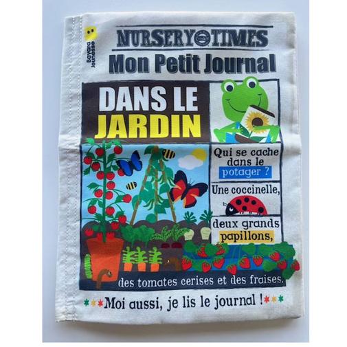 Jo & Nic’S Crinkly - Livre D'éveil - Mon Petit Journal À Froisser - Dans Le Jardin Multi-coloured
