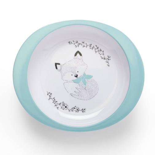 Thermobaby - Assiette Melamine Foret Blanc